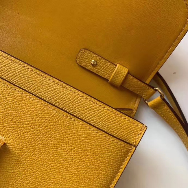 Hermes Constance to go mini Bag H4088 yellow