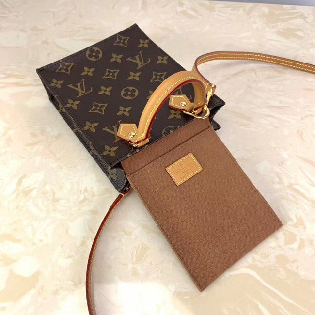 Louis Vuitton Original PETIT SAC PLAT Monogram Canvas M69442-2