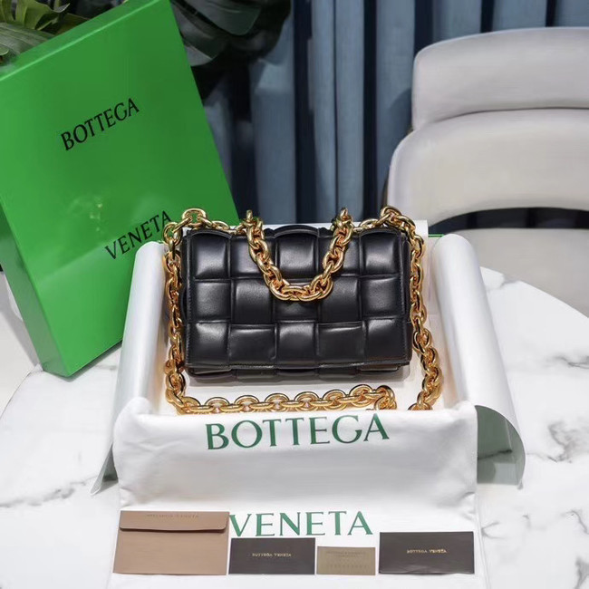 Bottega Veneta THE CHAIN CASSETTE Expedited Delivery 631421 black