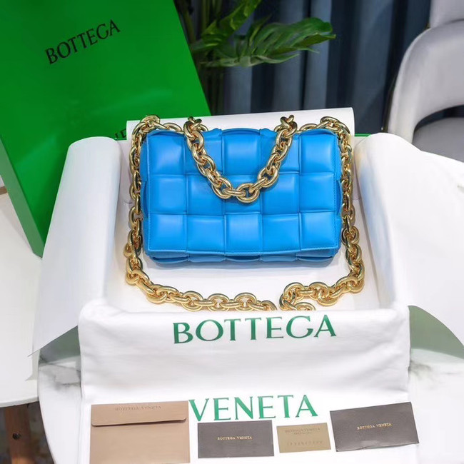 Bottega Veneta THE CHAIN CASSETTE Expedited Delivery 631421 blue