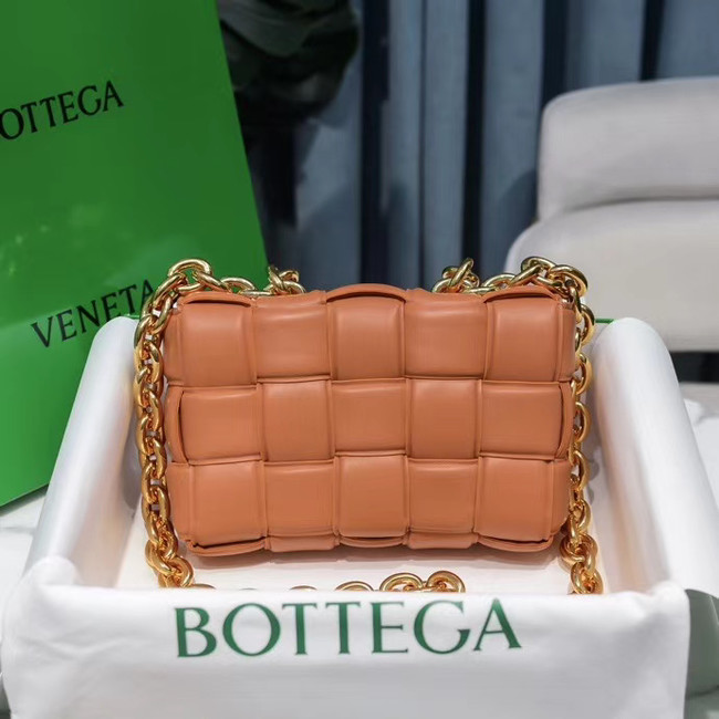 Bottega Veneta THE CHAIN CASSETTE Expedited Delivery 631421 brown
