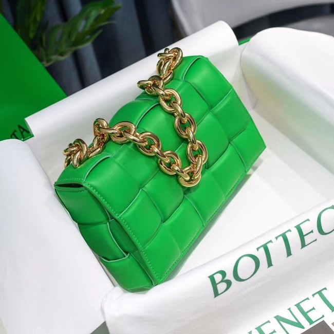 Bottega Veneta THE CHAIN CASSETTE Expedited Delivery 631421 green