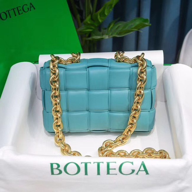 Bottega Veneta THE CHAIN CASSETTE Expedited Delivery 631421 light blue