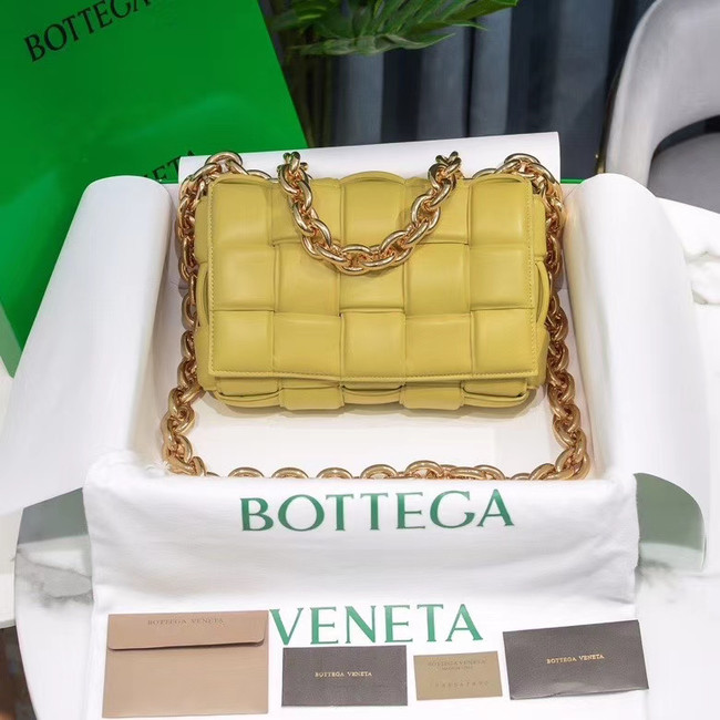 Bottega Veneta THE CHAIN CASSETTE Expedited Delivery 631421 yellow
