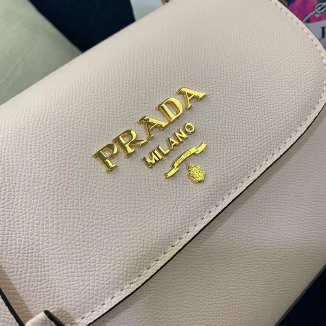 Prada Calf skin tote 1BD071 1BD209 beige