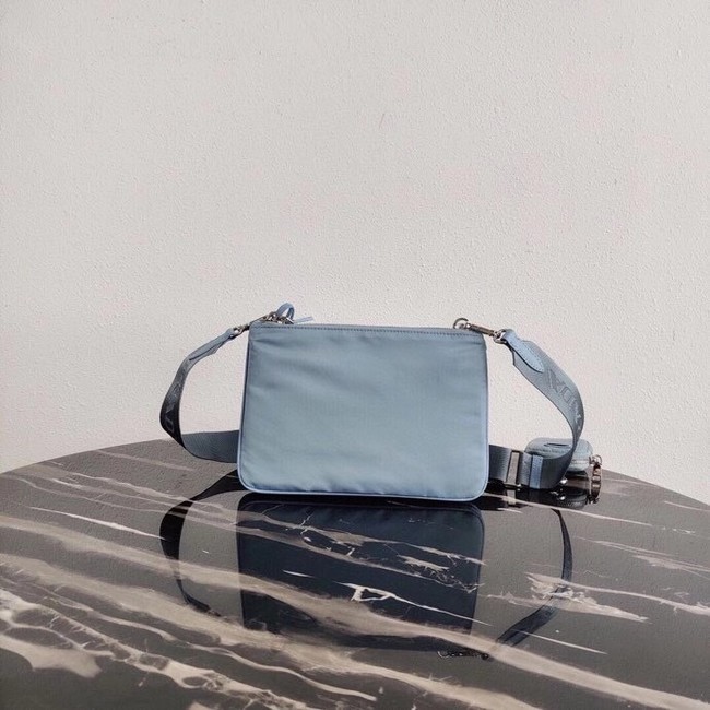 Prada Nylon Re-Edition 2000 Shoulder Bag 1BH046 light blue