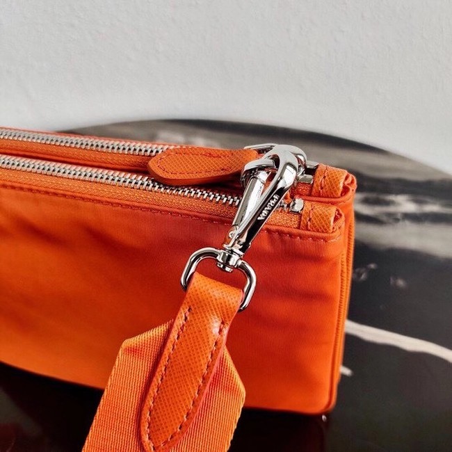 Prada Nylon Re-Edition 2000 Shoulder Bag 1BH046 orange