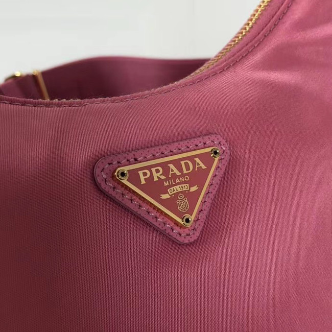 Prada Re-Edition nylon shoulder bag 1BH204 rose