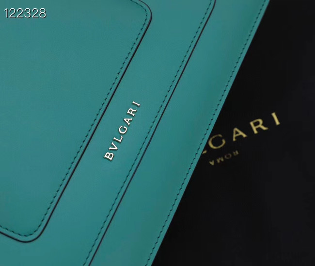 Bvlgari Serpenti Forever leather crossbody bag 20288 Emerald