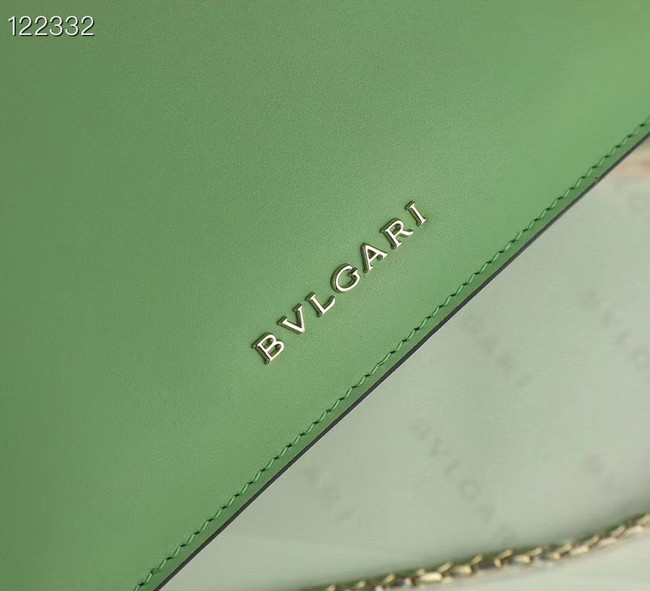 Bvlgari Serpenti Forever leather small crossbody bag 29286 green