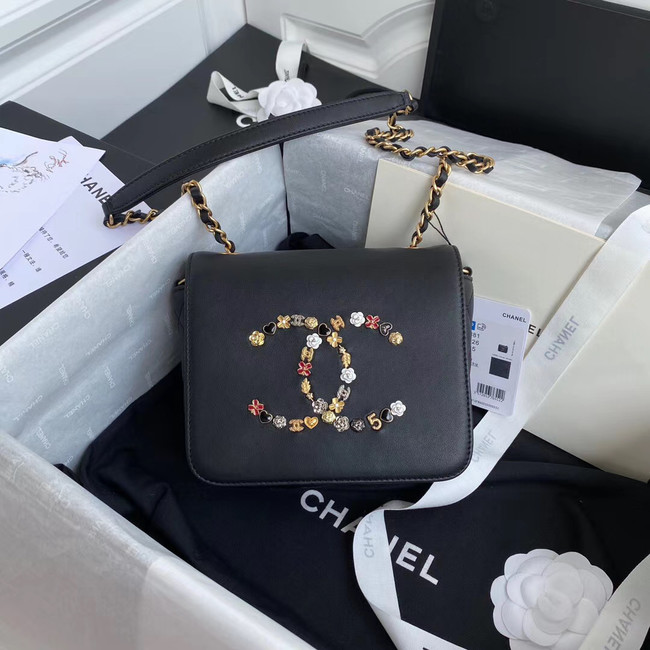 Chanel Original Lather Flap Bag AS3699 black