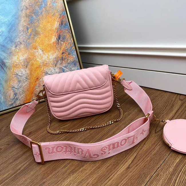 Louis Vuitton Original NEW WAVE MULTI-POCHETTE M56461 pink