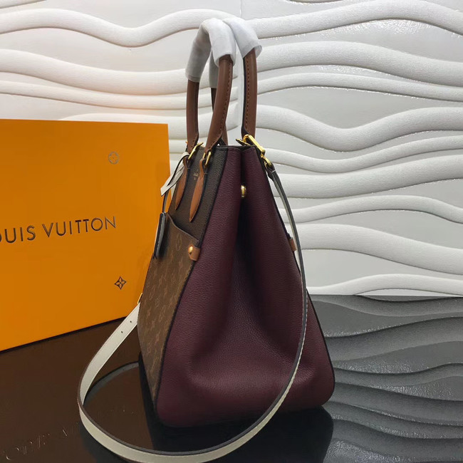 Louis Vuitton Original FOLD TOTE medium M45409 black&brown&white