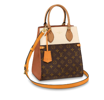 Louis Vuitton Original FOLD TOTE medium M45409 brown&Beige