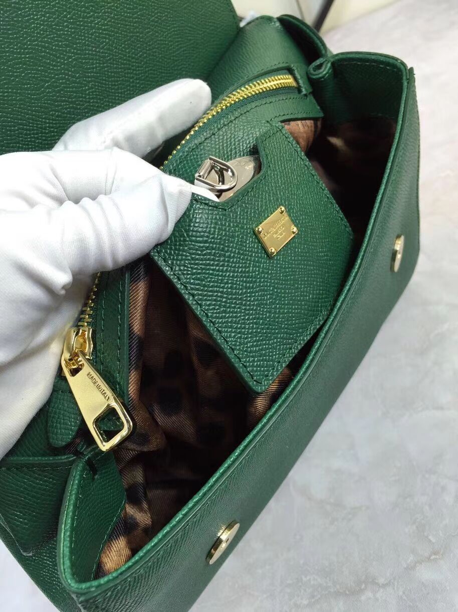 Dolce & Gabbana Origianl Leather 4136 blackish green