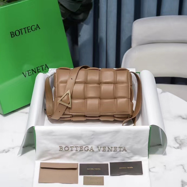 Bottega Veneta PADDED CASSETTE BAG 591970 Sandalwood