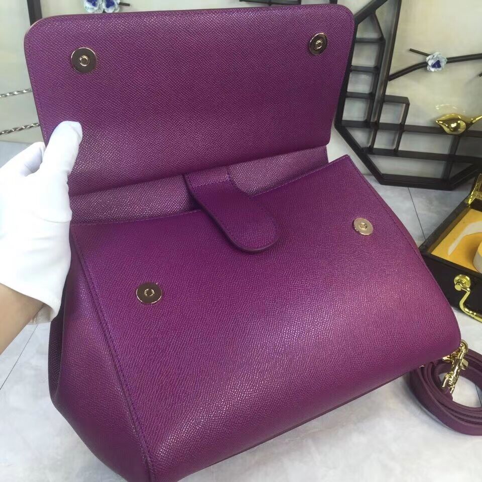 Dolce & Gabbana Origianl Leather 4138 Large violet