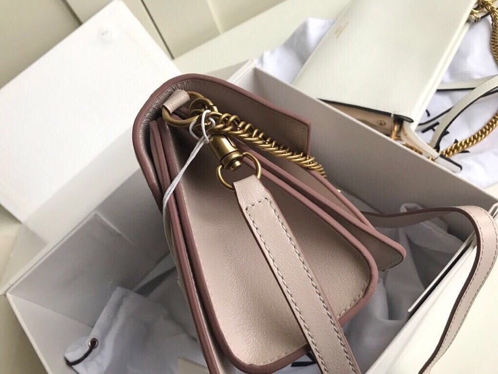 GIVENCHY Original Leather Shoulder Bag 6314 Beige