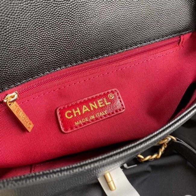 Chanel Original Lather Flap Bag AS36555 black