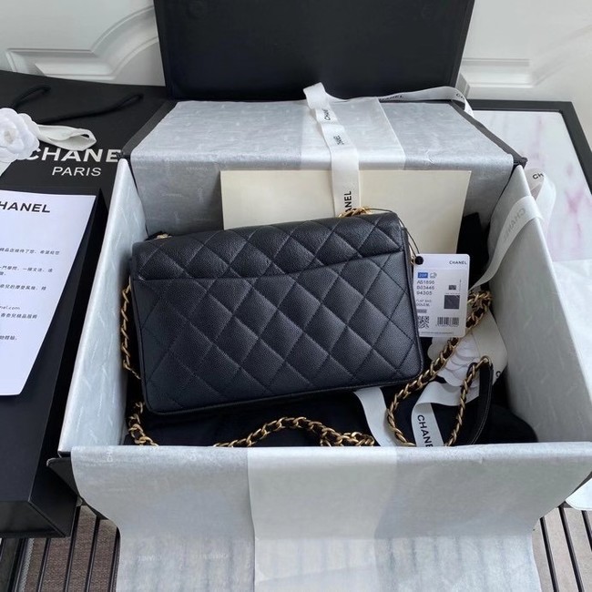 Chanel Original Lather Flap Bag AS36555 black