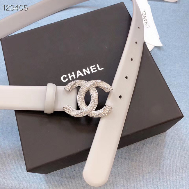 Chanel Original Calf Leather 3602 grey&Silver