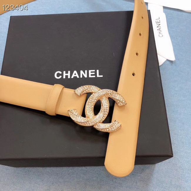 Chanel Original Calf Leather 3602 yellow&gold