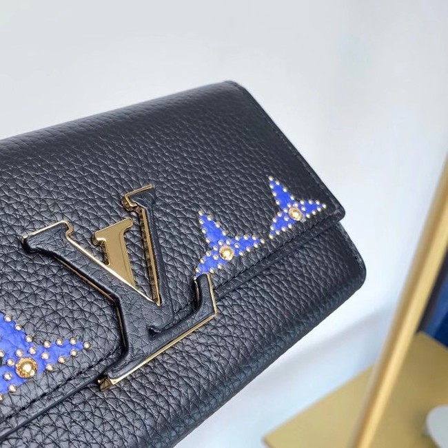 Louis vuitton original CAPUCINES M63211 dark blue