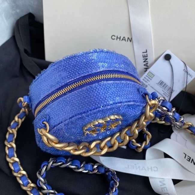 Chanel 19 chain Bag AP0945 blue