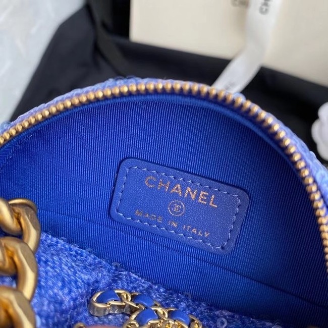 Chanel 19 chain Bag AP0945 blue