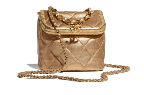 Chanel Original mini Magnet buckle bag AS1885 gold