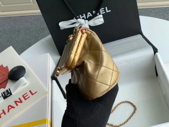 Chanel Original mini Magnet buckle bag AS1885 gold