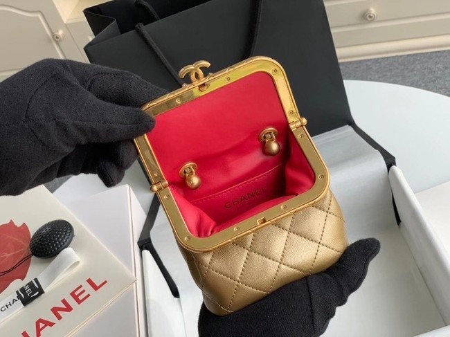 Chanel Original mini Magnet buckle bag AS1885 gold