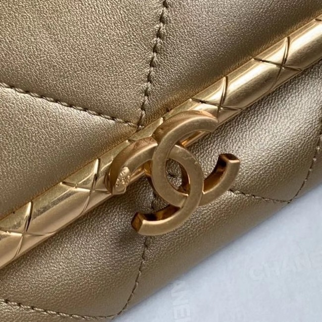 Chanel Original mini Magnet buckle bag AS1886 gold