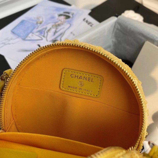 Chanel 19 chain Bag AP0945 Yellow