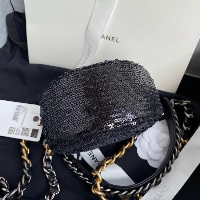 Chanel 19 chain Bag AP0945 black