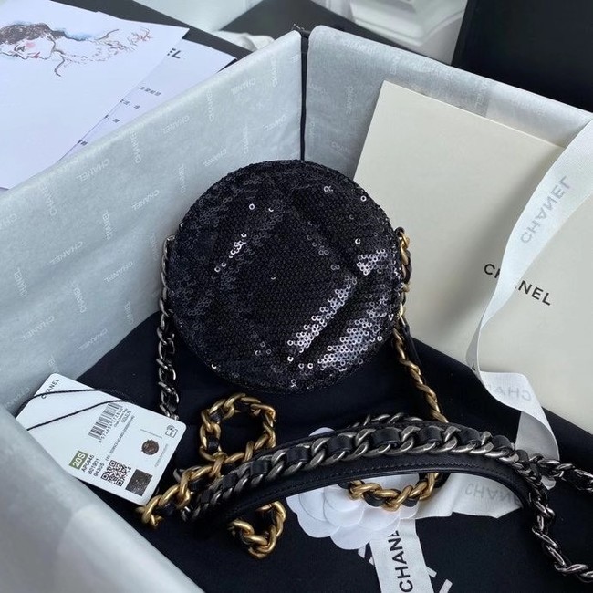 Chanel 19 chain Bag AP0945 black