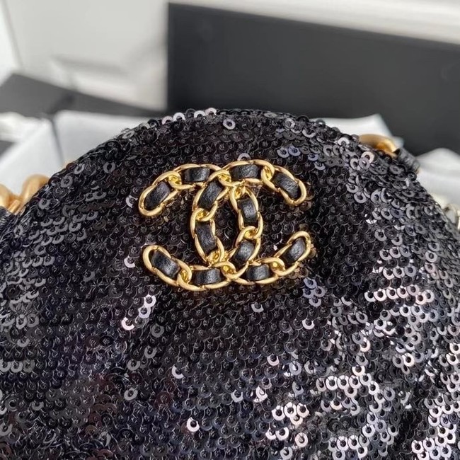 Chanel 19 chain Bag AP0945 black