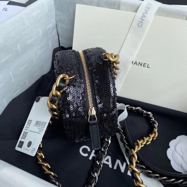 Chanel 19 chain Bag AP0945 black
