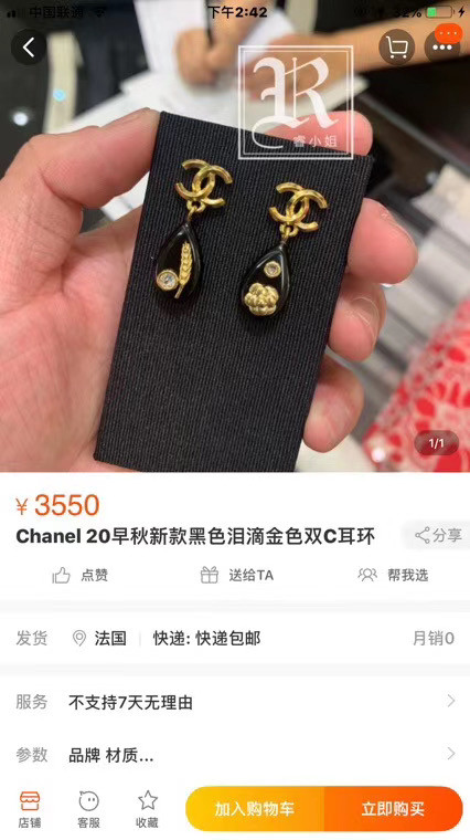 Chanel Earrings CE5517