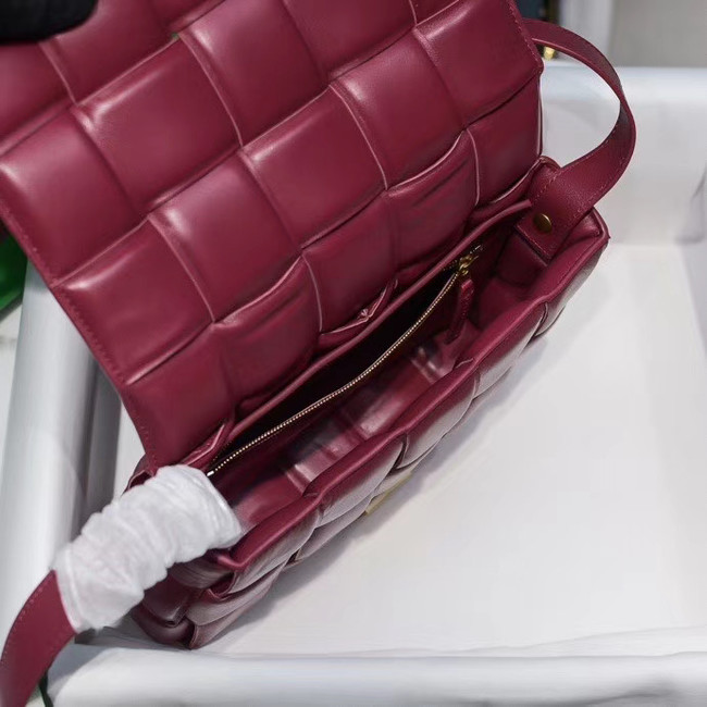 Bottega Veneta PADDED CASSETTE BAG 591970 Burgundy