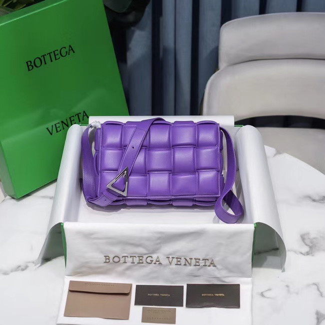 Bottega Veneta PADDED CASSETTE BAG 591970 Purple