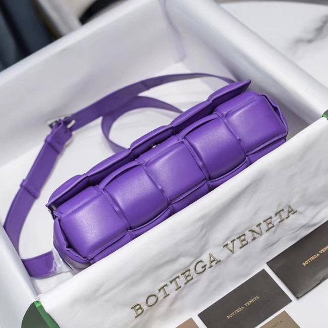 Bottega Veneta PADDED CASSETTE BAG 591970 Purple