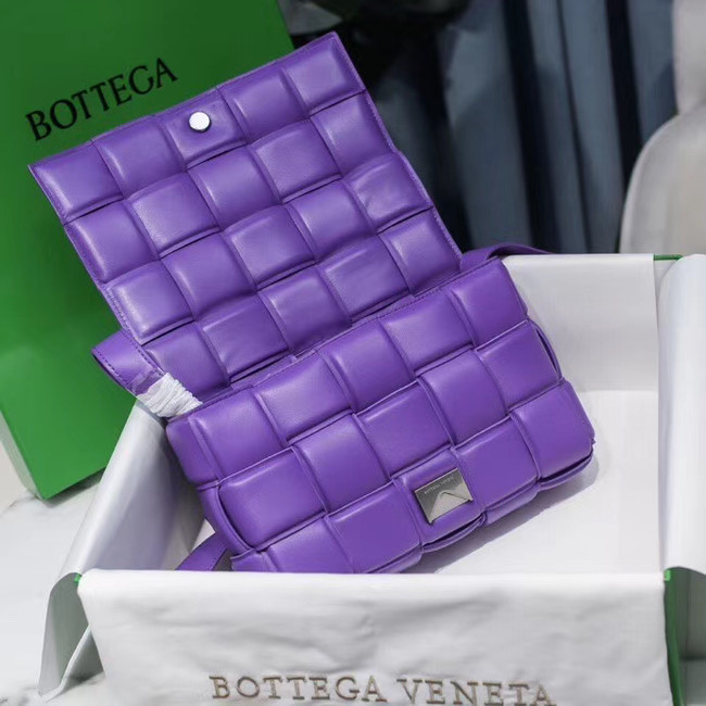 Bottega Veneta PADDED CASSETTE BAG 591970 Purple