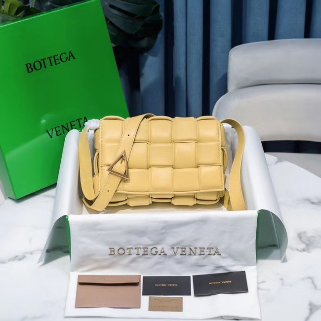 Bottega Veneta PADDED CASSETTE BAG 591970 YELLOW