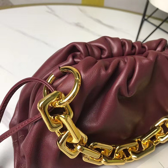 Bottega Veneta THE MINI CHAIN POUCH 620229 Burgundy