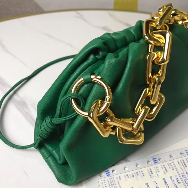 Bottega Veneta THE MINI CHAIN POUCH 620229 green