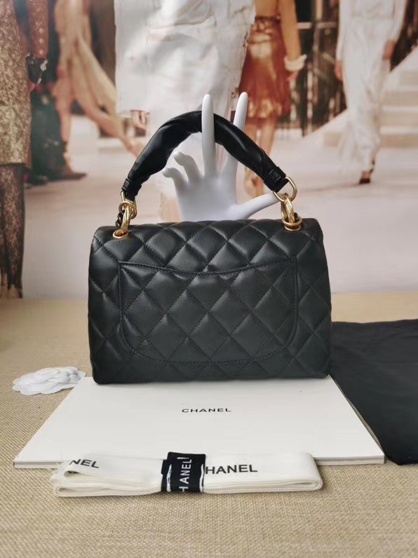 Chanel Original Lather Flap Bag AS2044 black