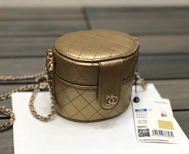 Chanel Original Small chain Clutch bag AP1573 Bronze 