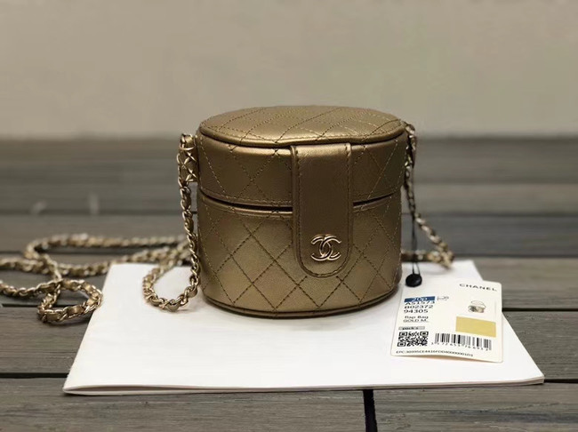 Chanel Original Small chain Clutch bag AP1573 Bronze 