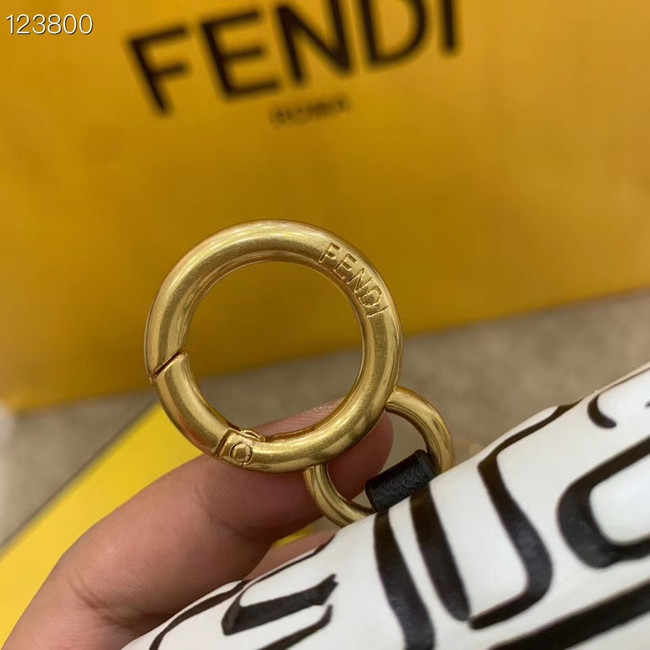 FENDI NANO BAGUETTE CHARM nappa leather 7AR844